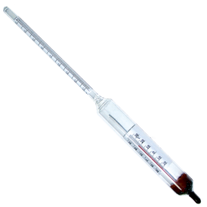 Ареометр с термометром АСП-Т для спирта (спиртометр)