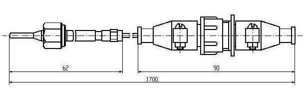 Габаритные размеры термометров сопротивления ТСП-0397