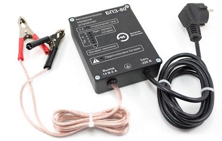 Зарядное устройство для автомобильных аккумуляторов БПЗ-80