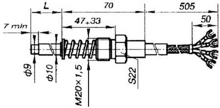 Габаритные размеры ТСП-1193-02