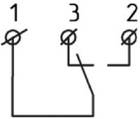 Схема внешних подключений реле потока LKB-01B