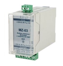 МZ-03 модуль сетевого фильтра и защиты от ЭМП