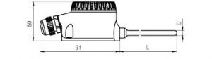 Термометр сопротивления ДТС-125М-RS, рисунок