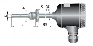 Рисунок термопар ДТП-065М,-075М,-085М-RS
