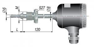 Рисунок термопар ДТП-265М-RS